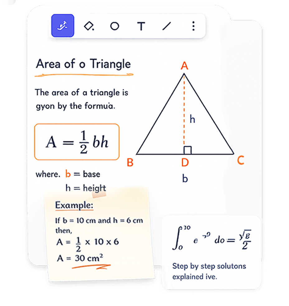 Student in a live tutoring session